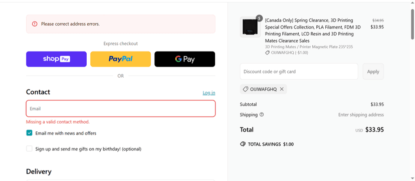 New Customer Discount - Unlock 10% Off at Sunlu